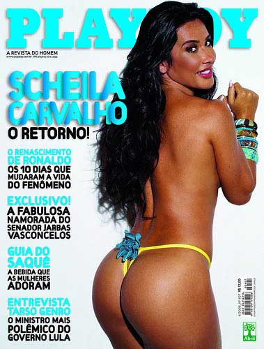 Scheila Carvalho / Foto: JR Duran  / Revista Playboy / Divulgao